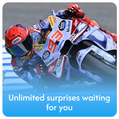 unlimited surprises waiting for you