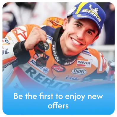 be the first to enjoy new offers