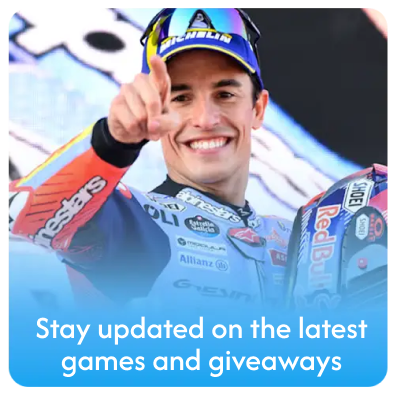 stay updated on the latest games and giveaways